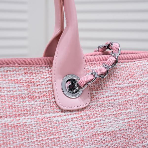 シャネルバッグ素材ディテール